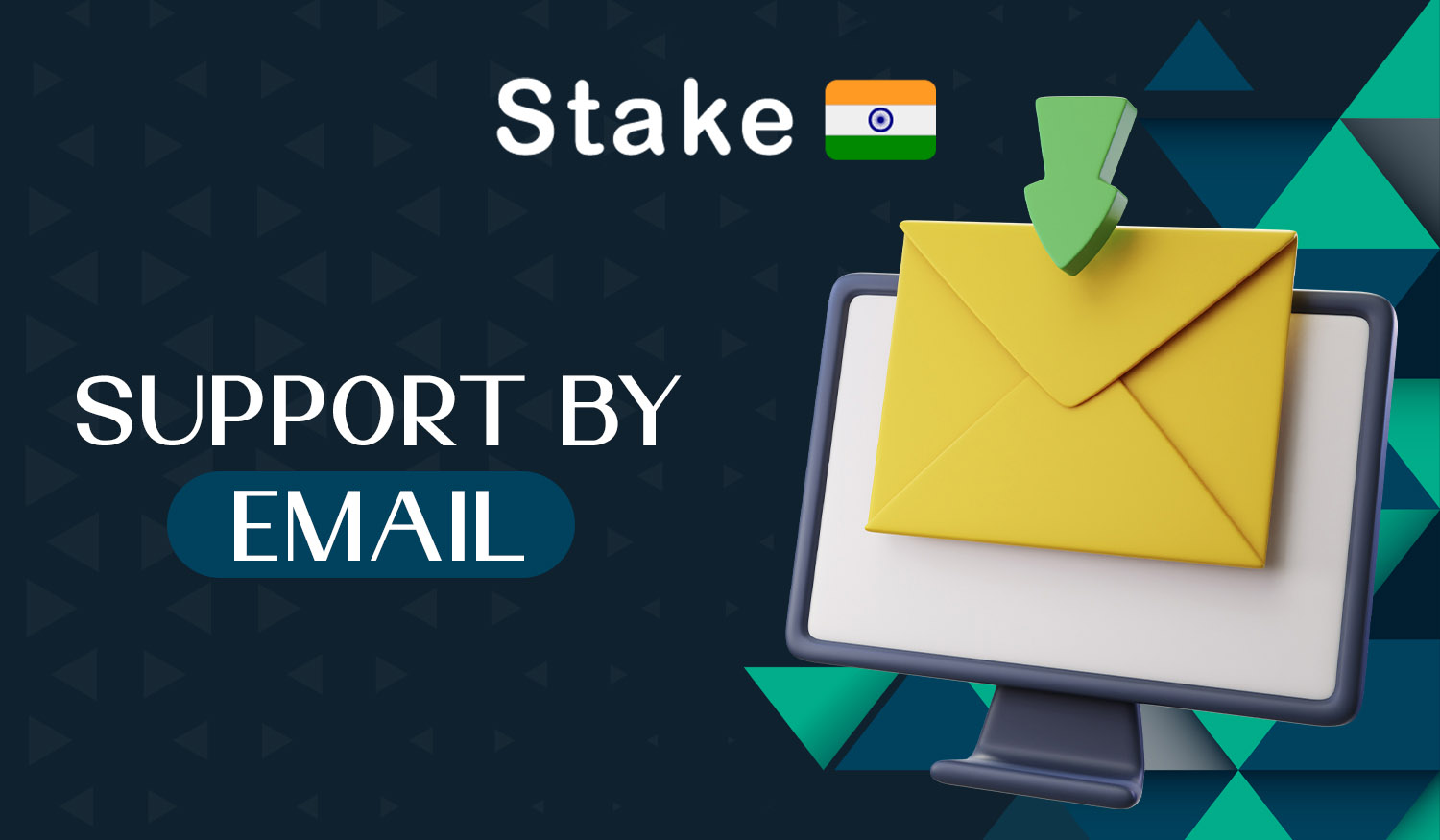 How Indian Stake users can contact support via email